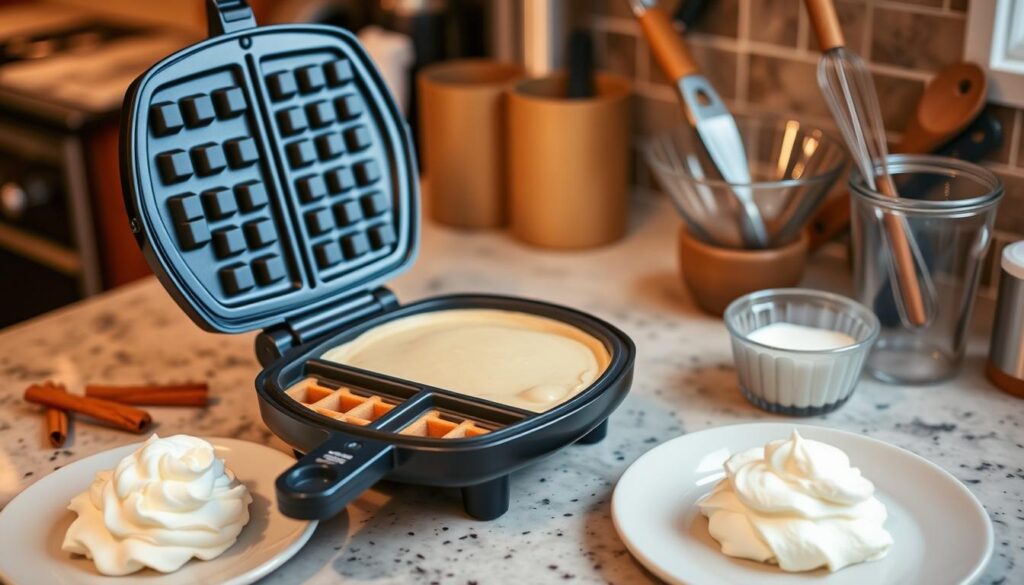 Eggnog waffle recipe equipment Eggnog waffles recipe equipment