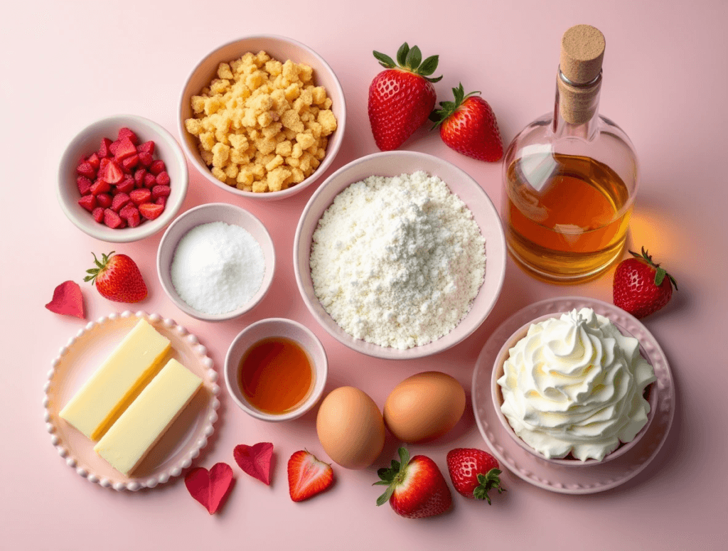 Strawberry Crunch Cake That Will Melt Your Heart 2 image